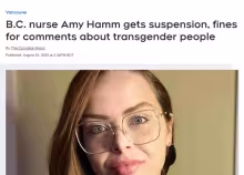 Transphobic nurse gets sanctioned