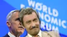 Parenti was not at Davos