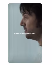 Andor:  Power doesn't panic.