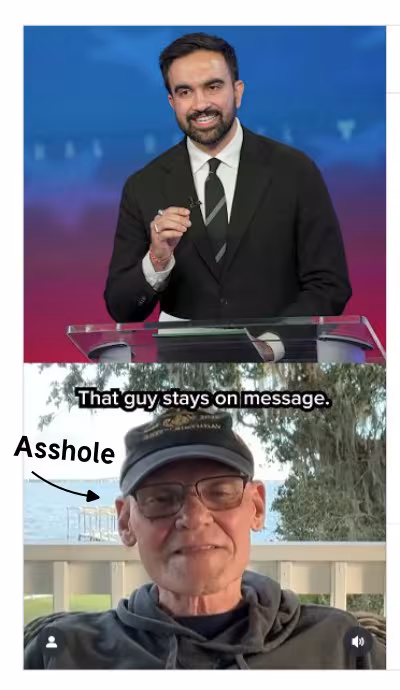 Christ what an asshole