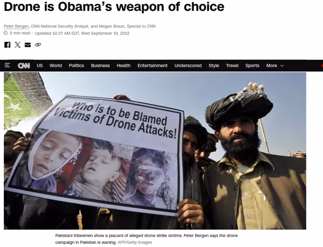 Obama drone strike CNN